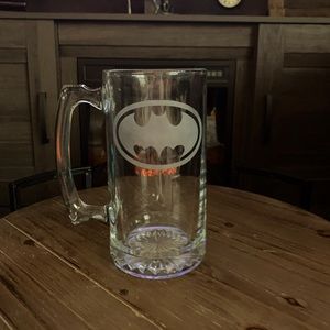 BAT SIGNAL BEER MUG 24oz